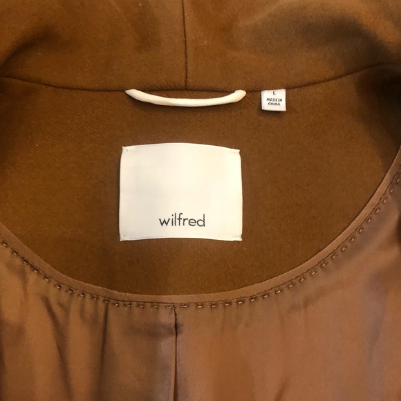 Wilfred The Cocoon Coat New - Wool Cashmere - Classic Camel - Picture 13 of 15